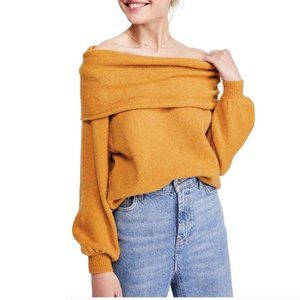 NWT Free People Cowl Neck Sweater.